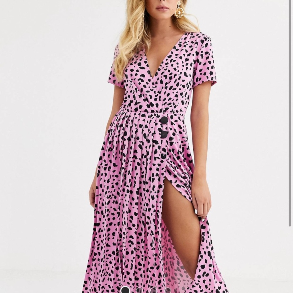 asos midi dress